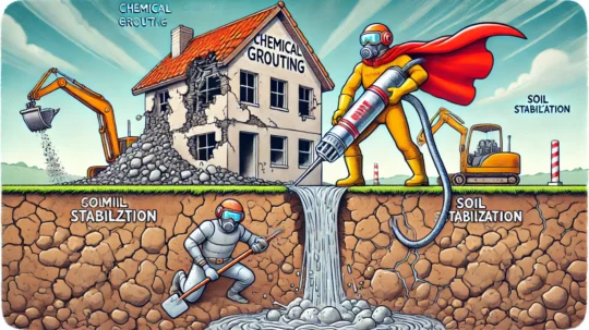 How Chemical Grouting and Soil Stabilization Can Save Your Foundation from Further Damage