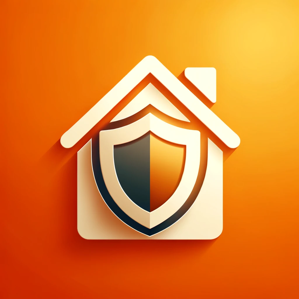 Testing and Assessment for Construction - A House Icon with a Shield in Front