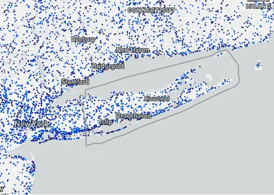 Foundation Damage to Waterfront Properties - A Map of Vulnerable Long Island Properties Compliments of Risk Factor