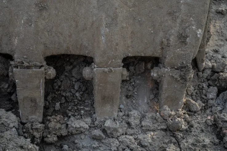 Foundation Damage - A Severely Eroded Foundation