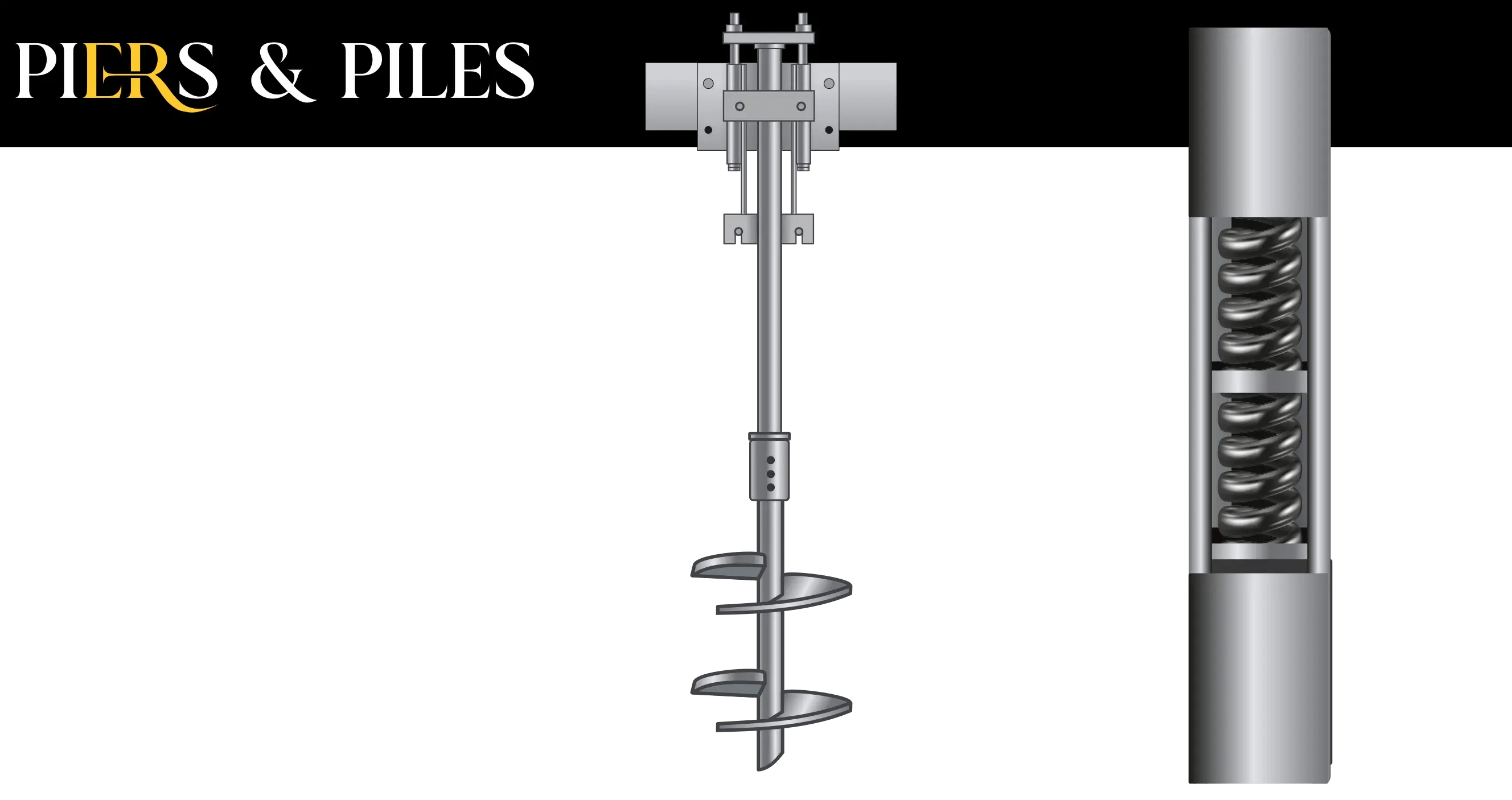 How Deep Do Helical Piers Go - A Color Illustration of Helical Piers